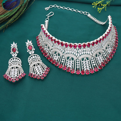 Zirconia Choker Set