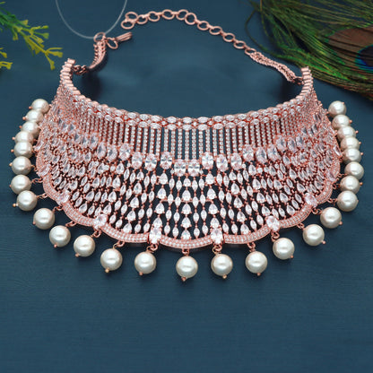 Zirconia Choker Set