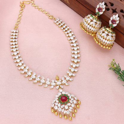 Zirconia Necklace Set