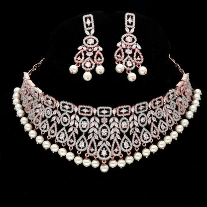 Zirconia Choker Set
