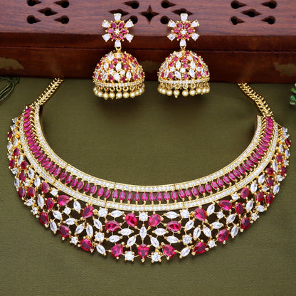 Zirconia Choker Set