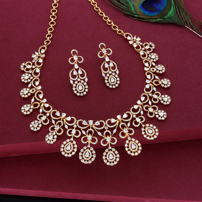 Zirconia Necklace Set