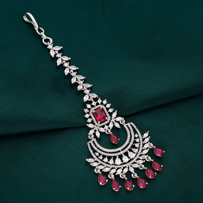 Zirconia Maang Tikka
