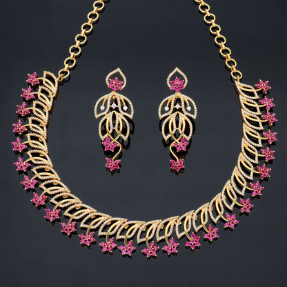 Zirconia Necklace Set