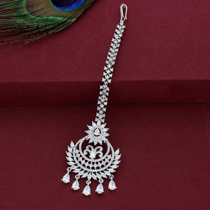 Zirconia Maang Tikka