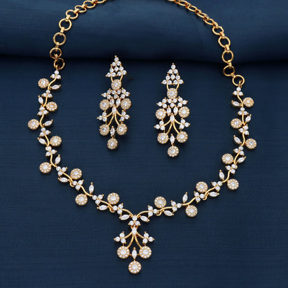 Zirconia Necklace Set