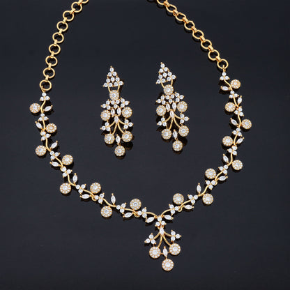 Zirconia Necklace Set