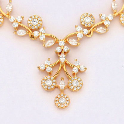 Zirconia Necklace Set
