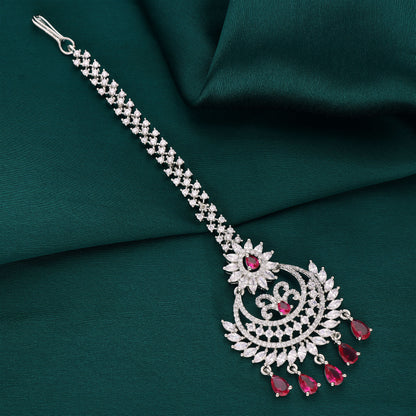 Zirconia Maang Tikka