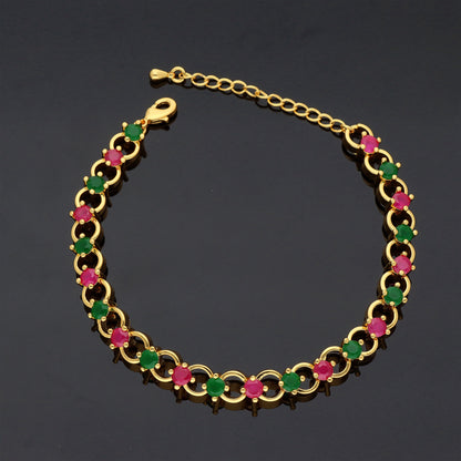 Zirconia Chain Bracelet