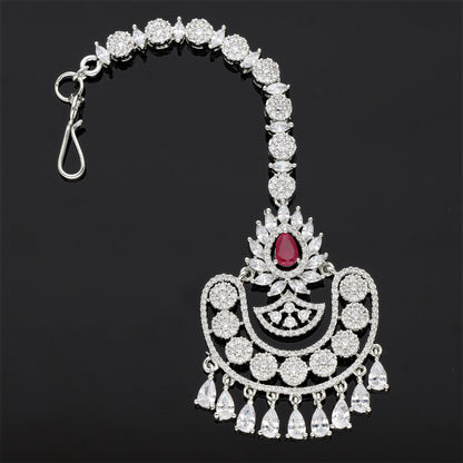Zirconia Maang Tikka