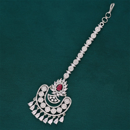 Zirconia Maang Tikka