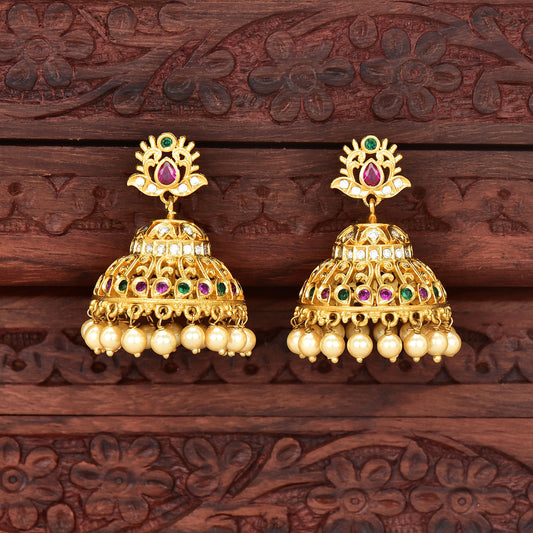 Matt Jhumka Earrings