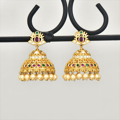 Matt Jhumka Earrings