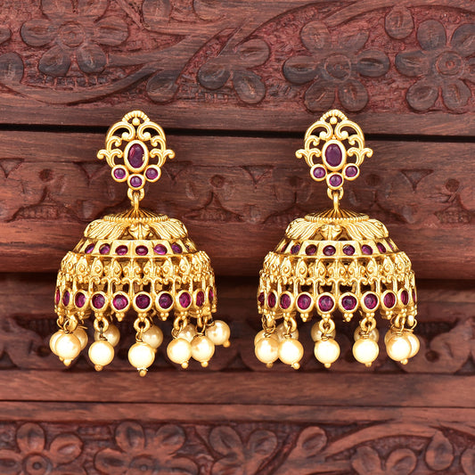 Matt Jhumka Earrings