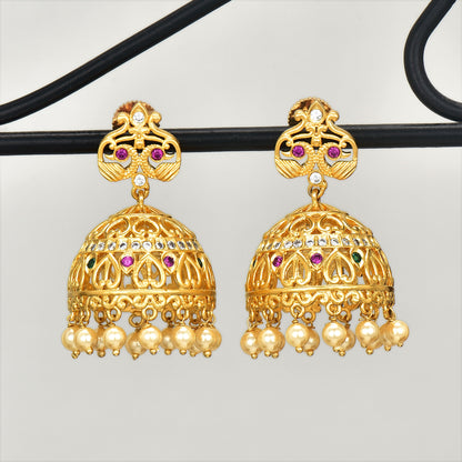 Matt Jhumka Earrings