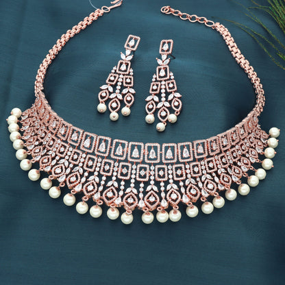 Zirconia Choker Set