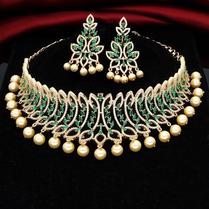 Zirconia Choker Set