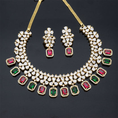 Zirconia Necklace Set