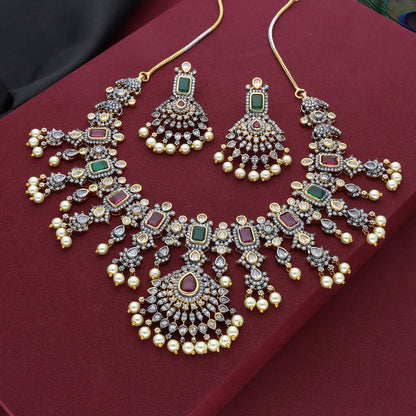 Zirconia Necklace Set