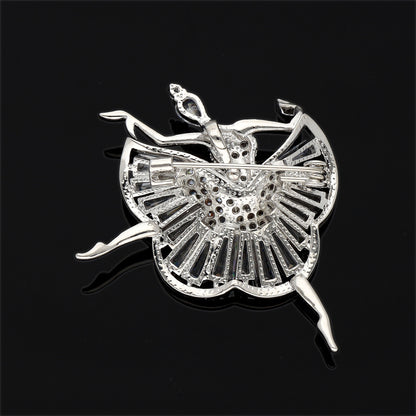 Zirconia Saree Pin
