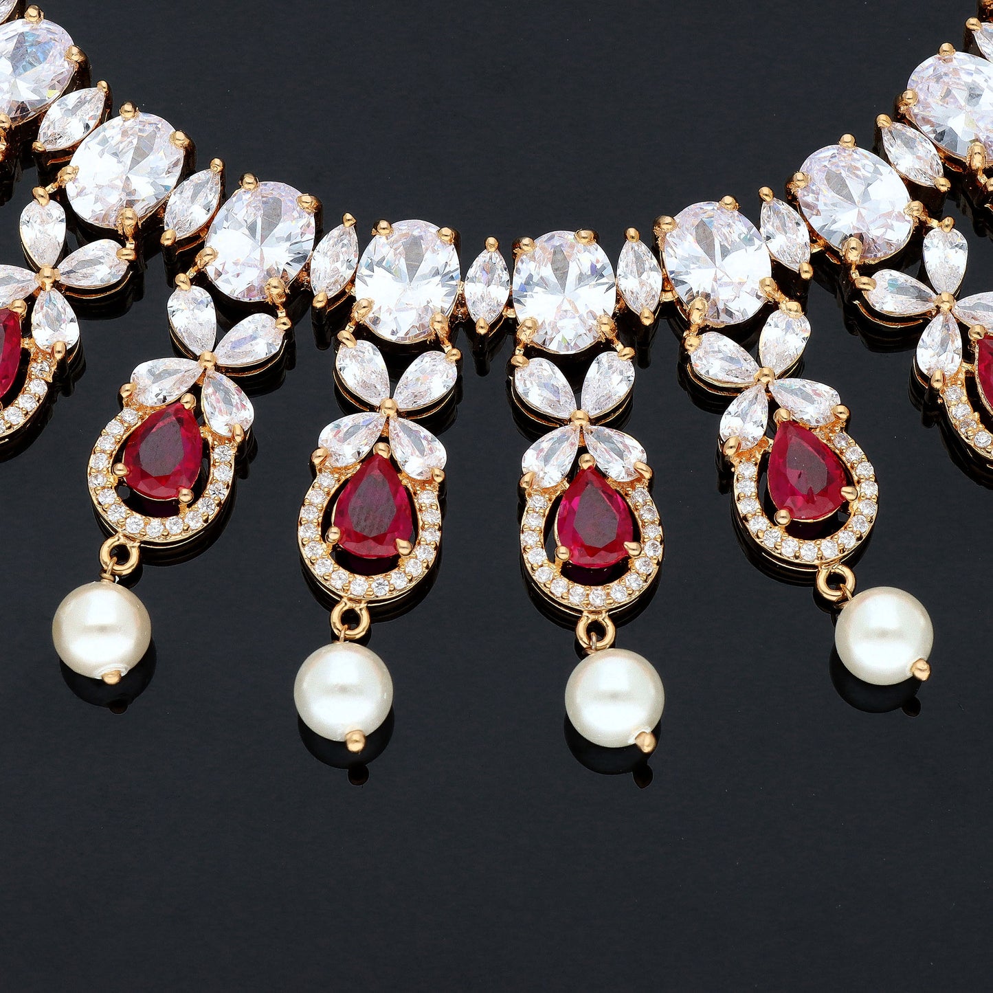 Zirconia Necklace Set