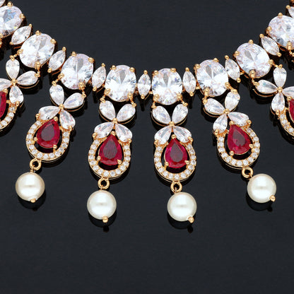 Zirconia Necklace Set