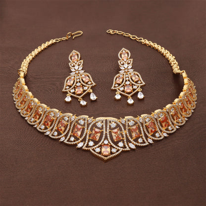 Zirconia Choker Set