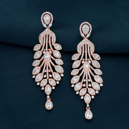 Zirconia Dangler Earrings