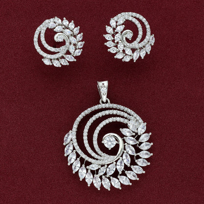 Zirconia Pendant Set