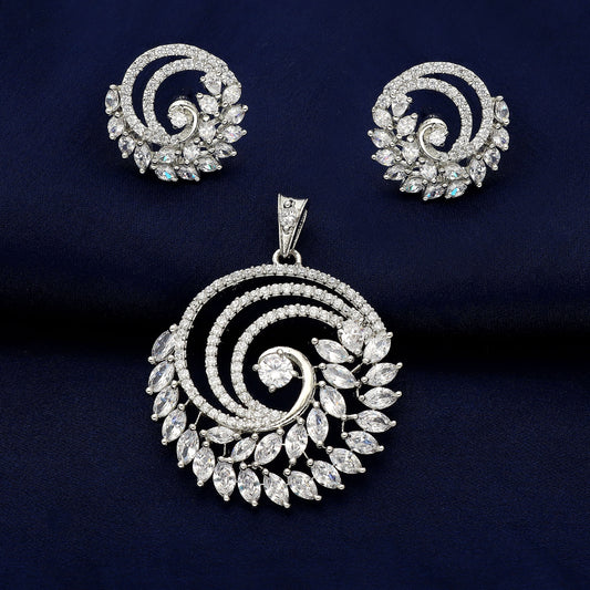 Zirconia Pendant Set