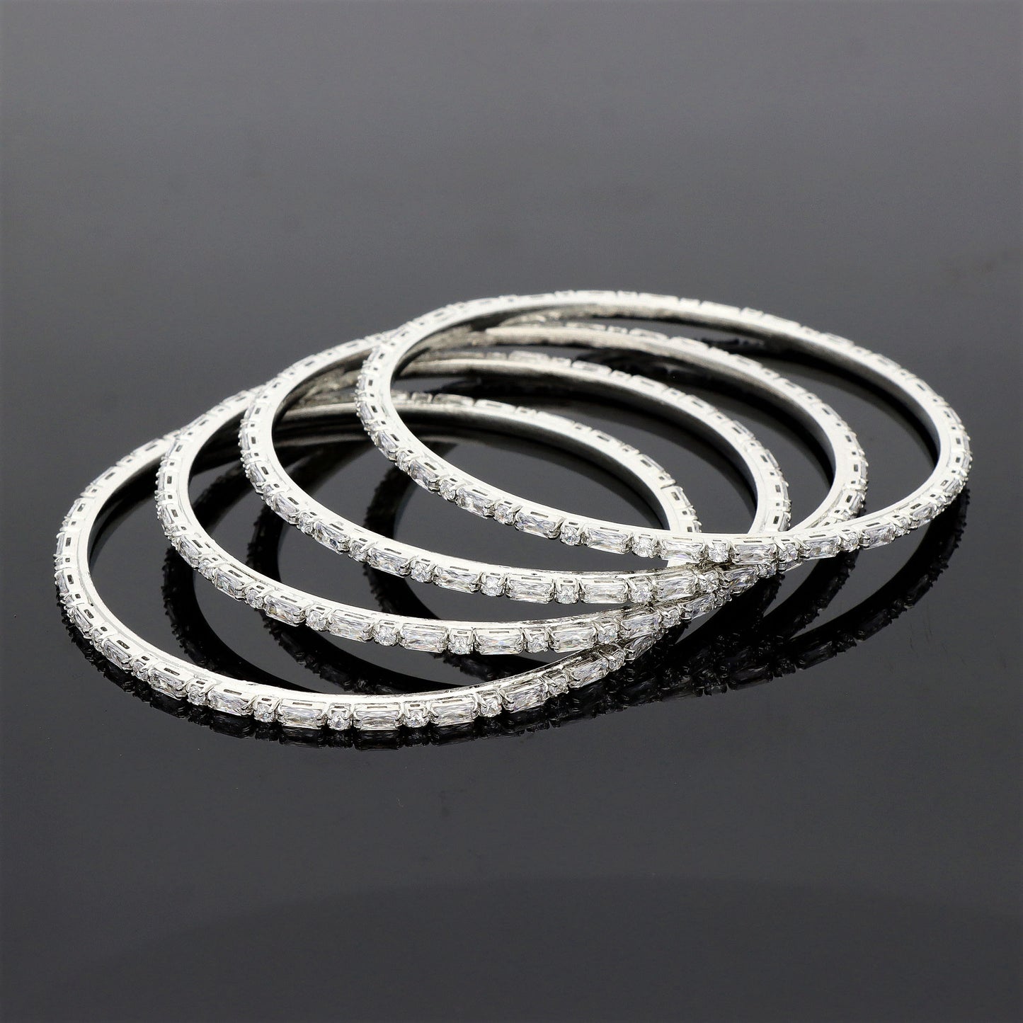 Zirconia Bangles ZBGL10691
