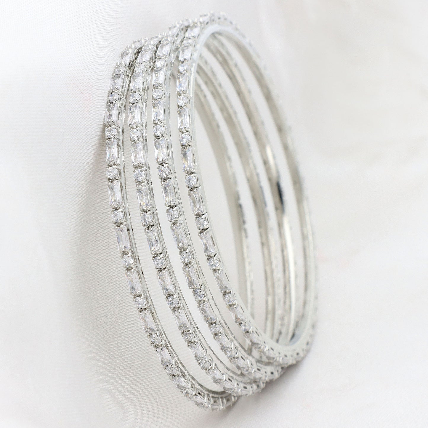 Zirconia Bangles ZBGL10691
