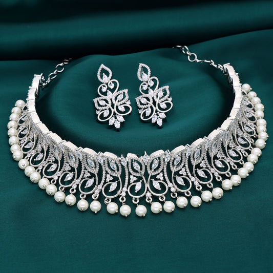 Zirconia Choker Set