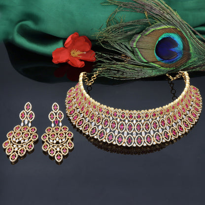 Zirconia Choker Set