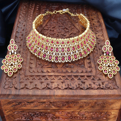 Zirconia Choker Set