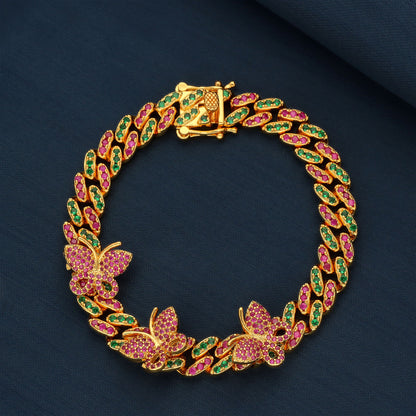 Zirconia Chain Bracelet
