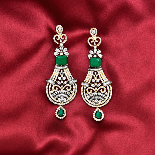 CZ Earrings 55631