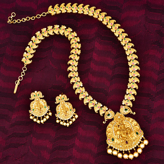 Designer Sree Krishna Zirconia Long Haar