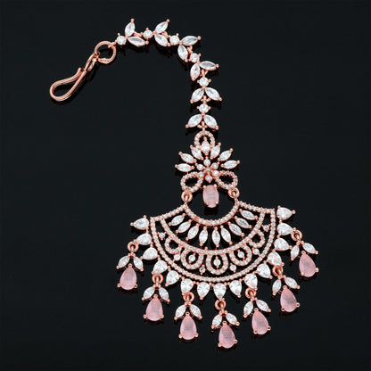 Zirconia Maang Tikka