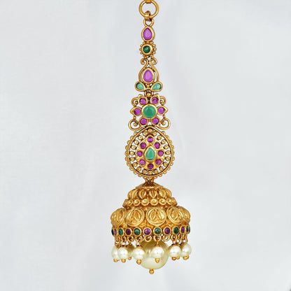 Antique Zirconia  Jhumka Earrings