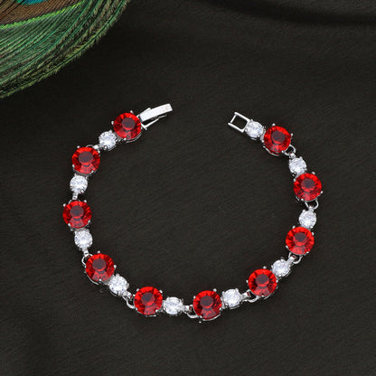 Zirconia Chain Bracelet