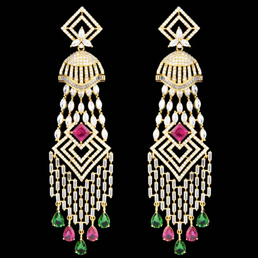 CZ Earrings 64282