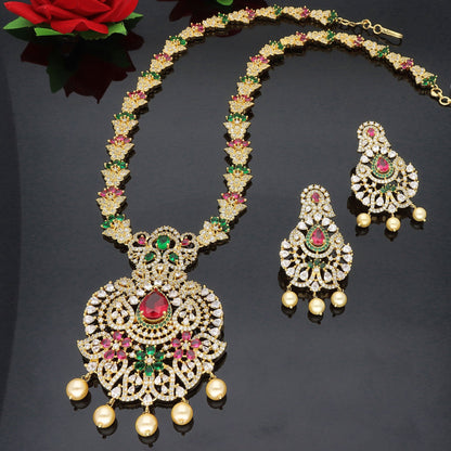Designer Gold Zirconia Long Haar