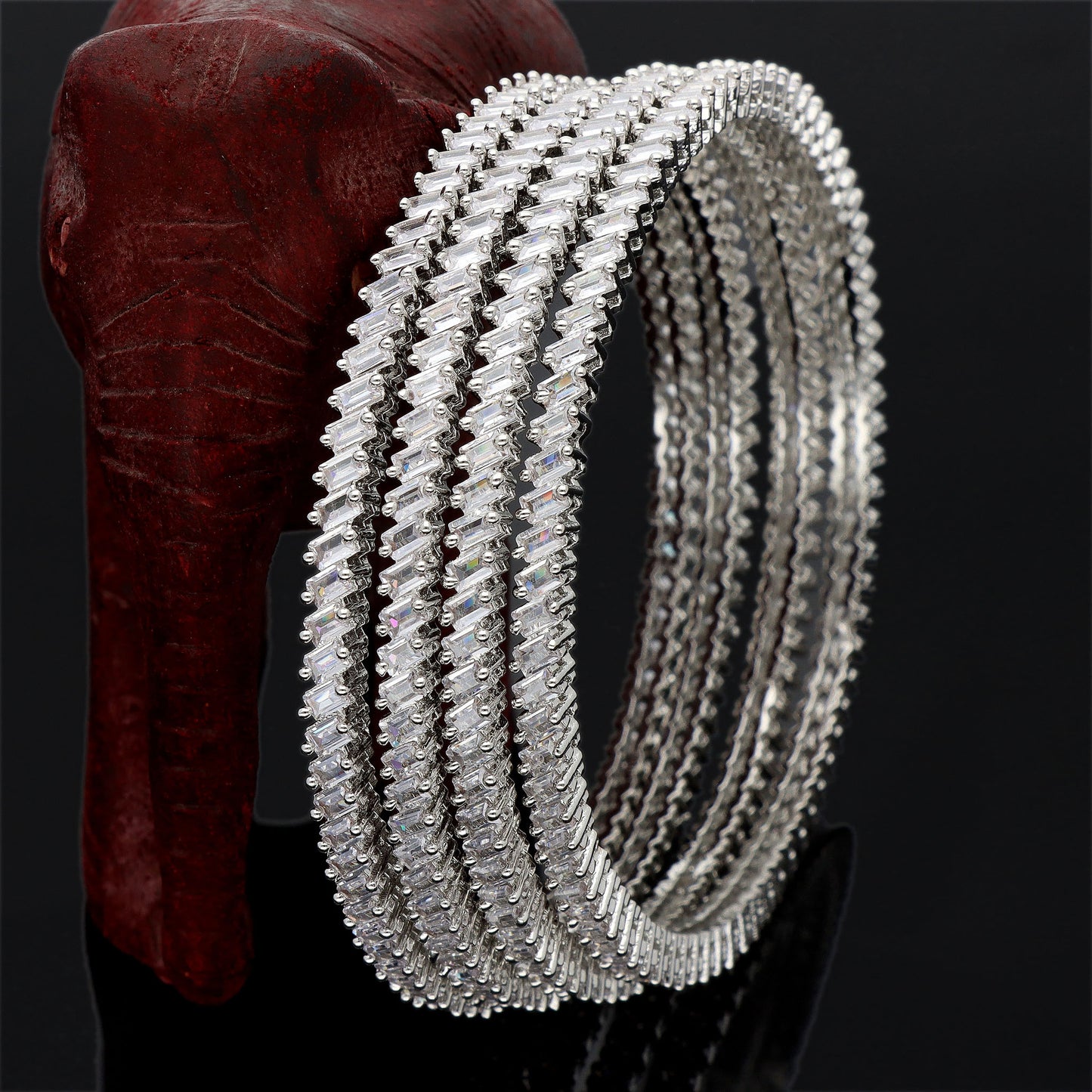 Zirconia Bangles ZBGL10170