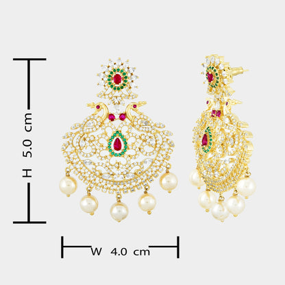 Designer Gold Zirconia Long Haar