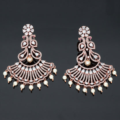 Zirconia Dangler Earrings