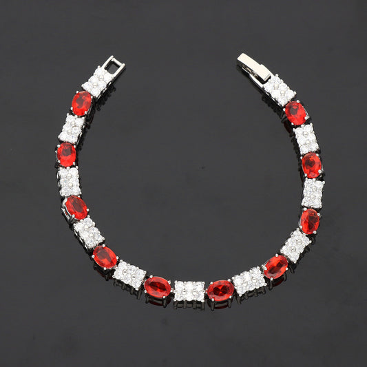Zirconia Chain Bracelet