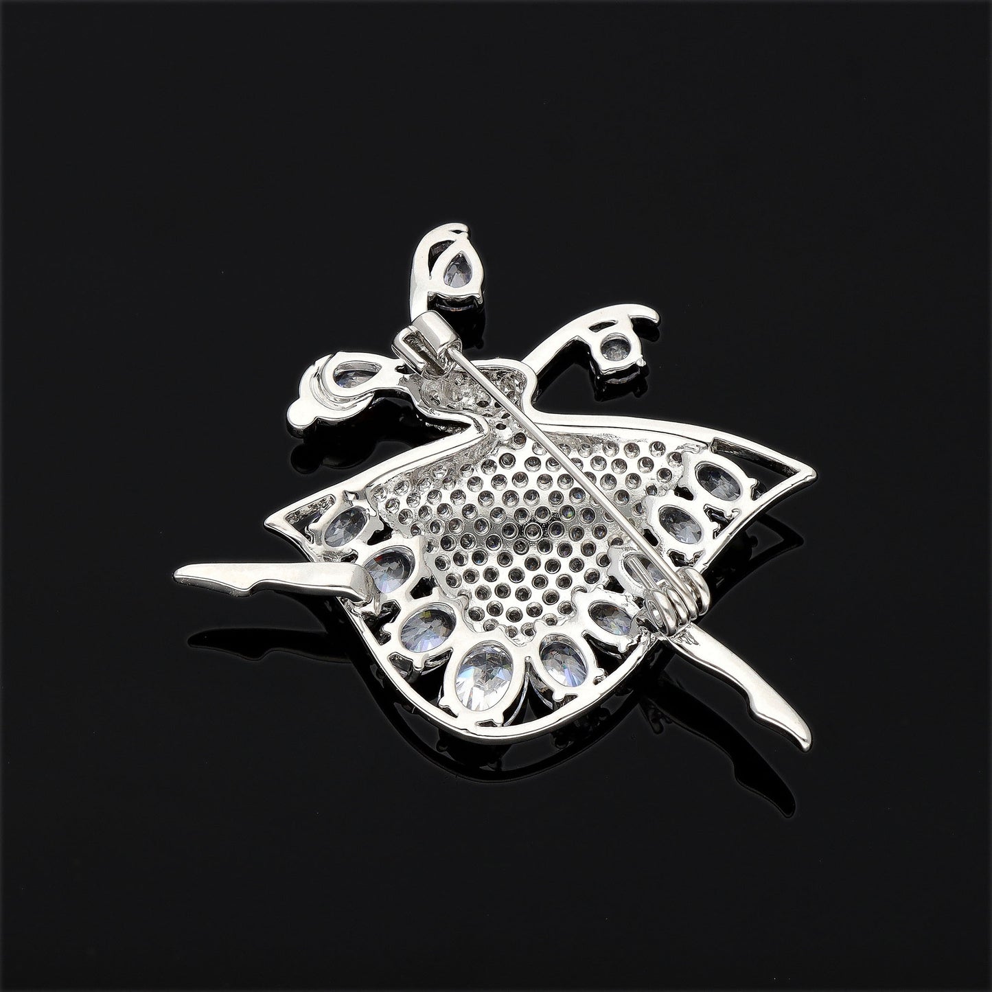 Zirconia Saree Pin