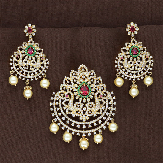 Zirconia Pendant Set